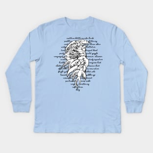 Birds of a Feather Kids Long Sleeve T-Shirt